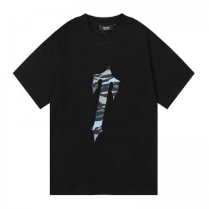 Trapstar Black Its a Secret メンズ Tシャツ 黒 | Japan BC30-595