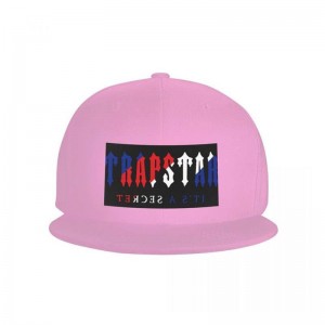 Trapstar Chenille Baseball Cap メンズ ハット ピンク | Japan AE24-882