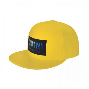 Trapstar Chenille Baseball Cap メンズ ハット 黄色 | Japan CY86-210