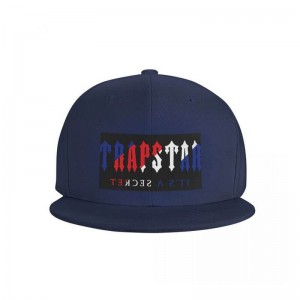 Trapstar Chenille Baseball Cap メンズ ハット 青 | Japan MQ17-253