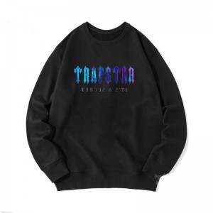 Trapstar Crewneck It's a Secret メンズ スウェットシャツ 黒 | Japan RW21-672