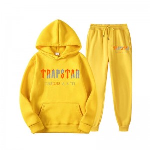 Trapstar Fleece It's Secret メンズ トラックスーツ 黄色 | Japan ZK00-219