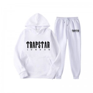 Trapstar Fleece London メンズ トラックスーツ 白 | Japan PE35-950