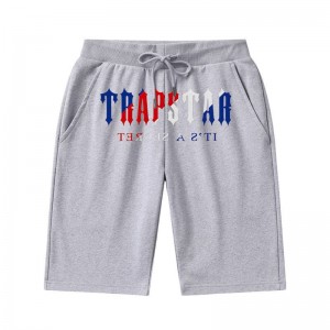 Trapstar Irongate Arch Chenille メンズ ショートパンツ グレー | Japan VA47-631