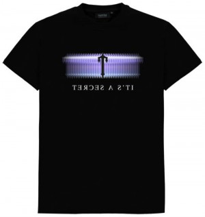 Trapstar Irongate T Fade メンズ Tシャツ 黒 | Japan YJ72-412