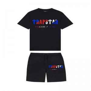 Trapstar It's A Secret Set メンズ ショートパンツ 黒 | Japan SW05-186