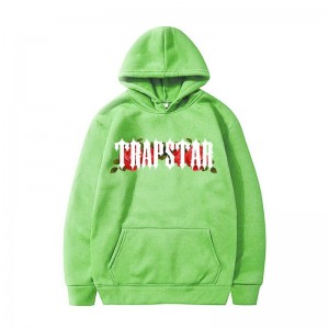 Trapstar Long Sleeve メンズ パーカー 緑 | Japan NE83-352