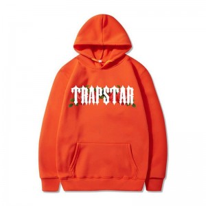 Trapstar Long Sleeve メンズ パーカー オレンジ | Japan WK24-169