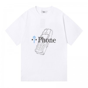 Trapstar Paint Splatter Phone メンズ Tシャツ 白 | Japan WQ29-480