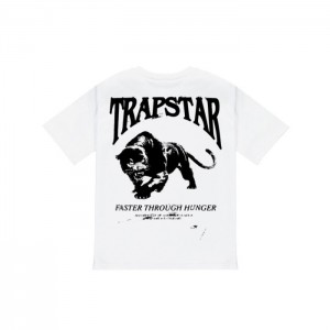 Trapstar Panthera Tee メンズ Tシャツ 白 | Japan ZL96-399