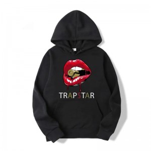 Trapstar Red Lips メンズ パーカー 赤 | Japan GS35-465