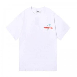 Trapstar Rest When I’m Dead Tee メンズ Tシャツ 白 | Japan FR02-637