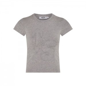 Trapstar TS-Star Applique Baby Tee メンズ Tシャツ グレー | Japan PV72-002