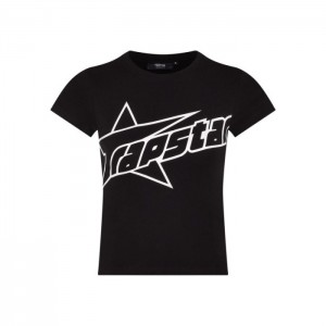 Trapstar TS Baby Tee レディース トップ 黒 | Japan MA97-688