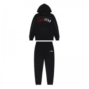 Trapstar Warm Irongate Arch Chenille メンズ トラックスーツ 黒 | Japan GS76-705