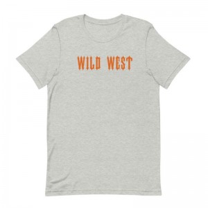 Trapstar Wild West メンズ Tシャツ グレー | Japan CE89-560