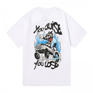 Trapstar You Cruise You Lose Tee メンズ Tシャツ 白 | Japan ER09-492