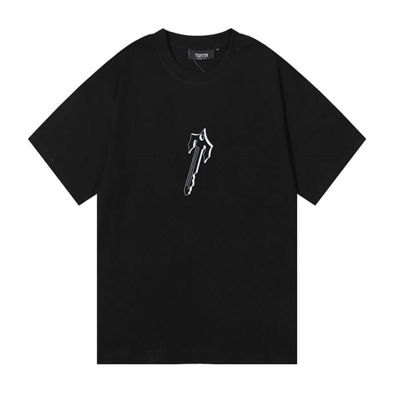 Trapstar Anime Key T Logo メンズ Tシャツ 黒 | Japan RX16-911