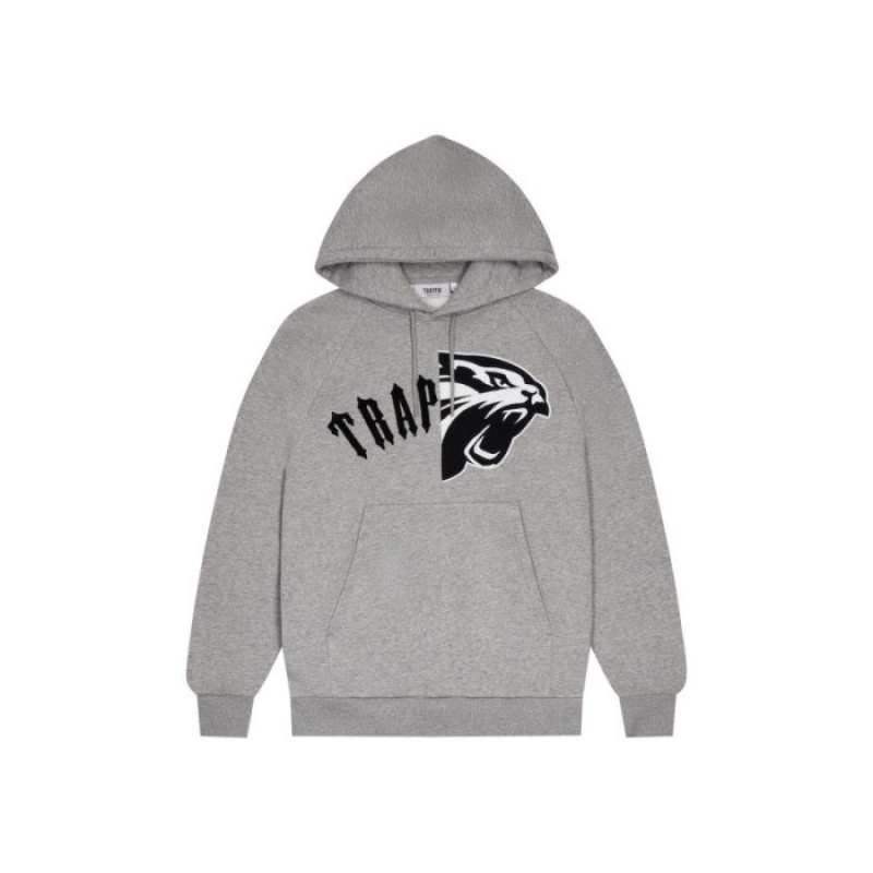 Trapstar Arch Shooters Hoodie メンズ トラックスーツ グレー | Japan OK04-504