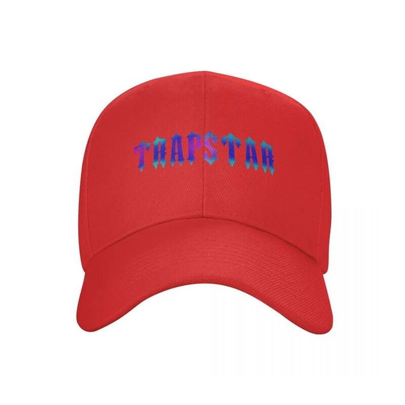 Trapstar Black Cap メンズ ハット 赤 | Japan IL97-577