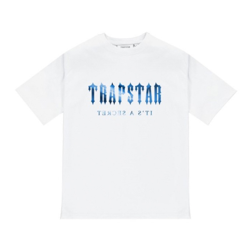 Trapstar Decoded Tee メンズ Tシャツ 白 | Japan QV09-333