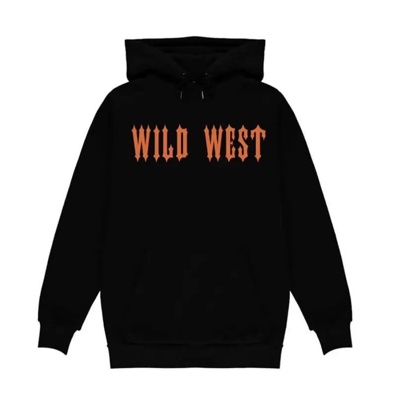 Trapstar Fleece Central Cee Trap Star Wild West メンズ パーカー 黒 | Japan RU37-788