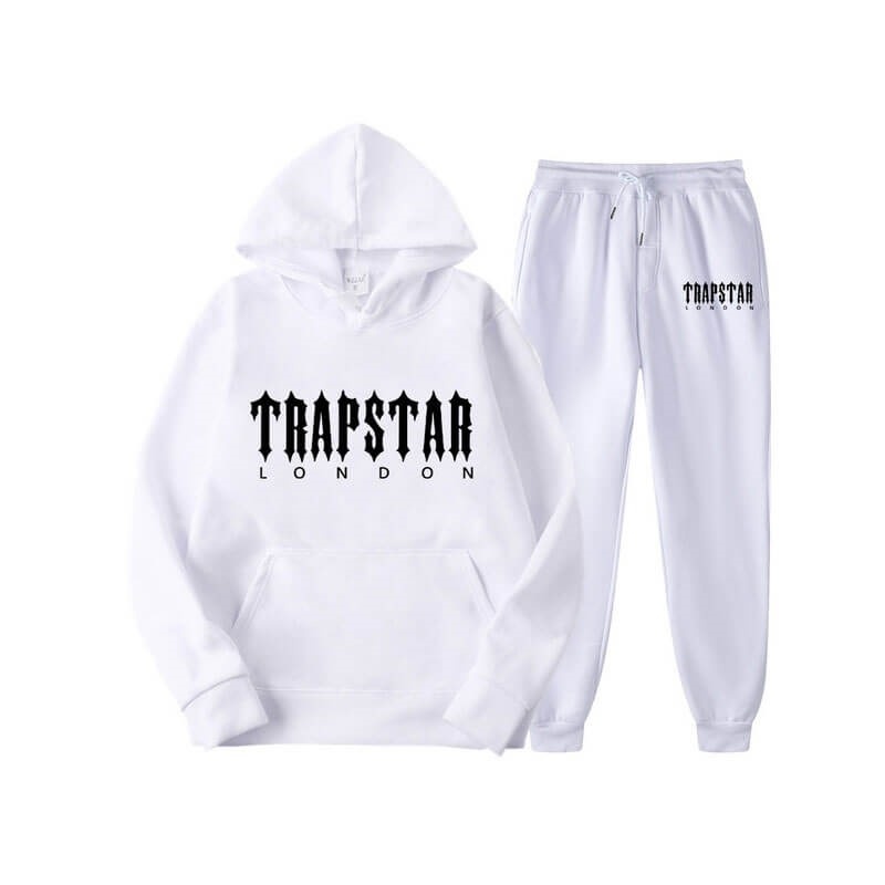 Trapstar Fleece London メンズ トラックスーツ 白 | Japan PE35-950