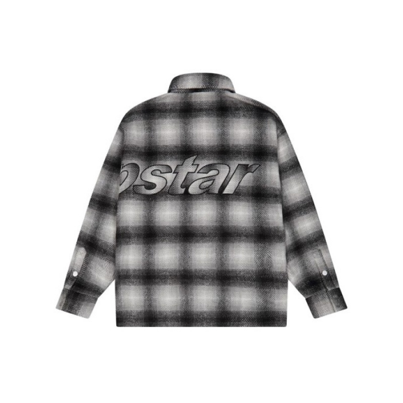 Trapstar Hyperdrive Overshirt Shirt メンズ 上着 黒 | Japan HS12-756