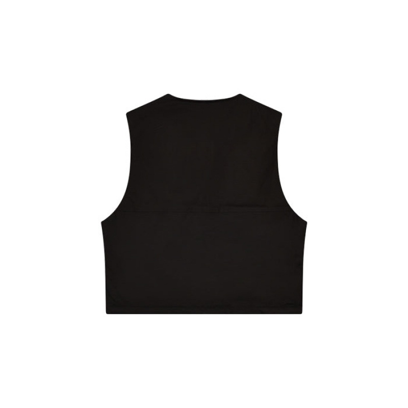 Trapstar Hyperdrive Pocket Vest メンズ 上着 黒 | Japan BD16-402