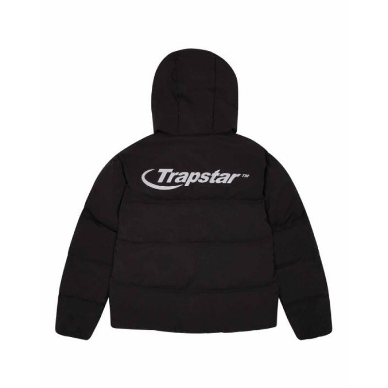 Trapstar Hyperdrive Technical Puffer メンズ 上着 黒 | Japan KK04-382