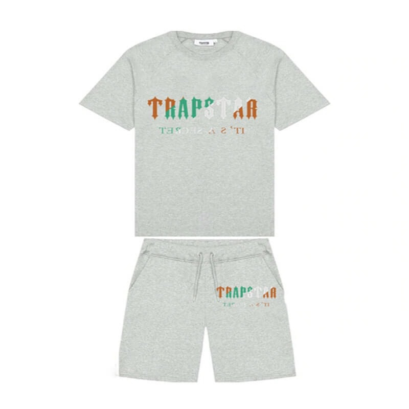 Trapstar Irongate Arch Chenille Set メンズ ショートパンツ グレー | Japan LO14-742