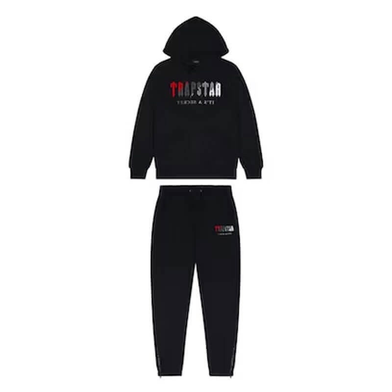 Trapstar Irongate Decoded Hoodie メンズ トラックスーツ 黒 | Japan EQ27-590