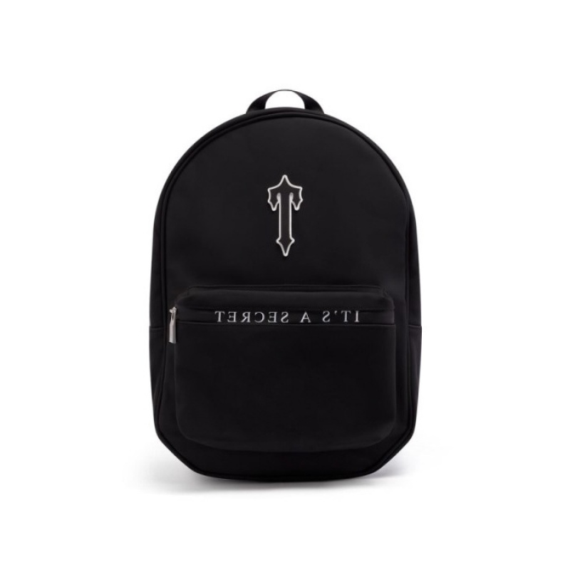 Trapstar It\'s A Secret Rucksack メンズ バッグ 黒 白 | Japan DR63-039