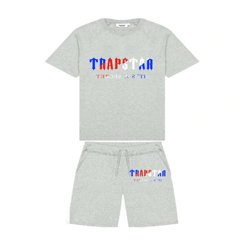 Trapstar It\'s A Secret Set メンズ ショートパンツ グレー | Japan ER09-606