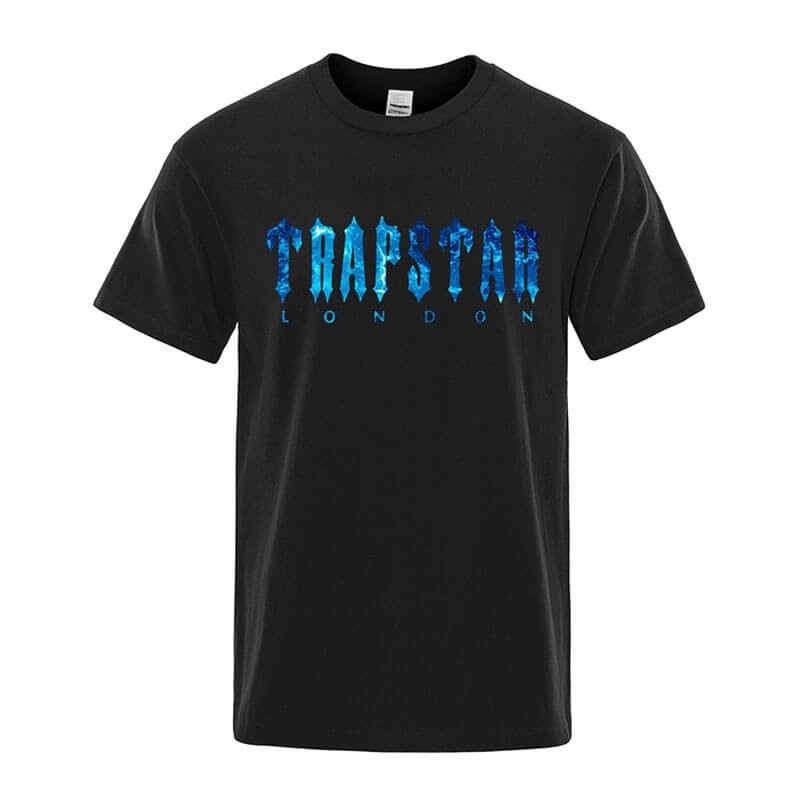 Trapstar London Chenille Tee メンズ Tシャツ 黒 | Japan FD00-896