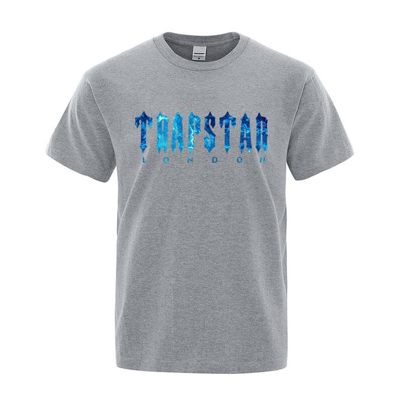 Trapstar London Chenille Tee メンズ Tシャツ グレー | Japan YR43-599