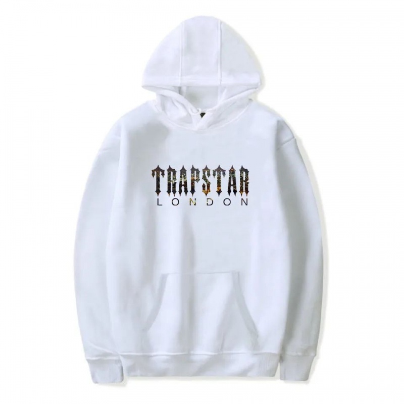 Trapstar London City メンズ パーカー 白 | Japan FU36-138