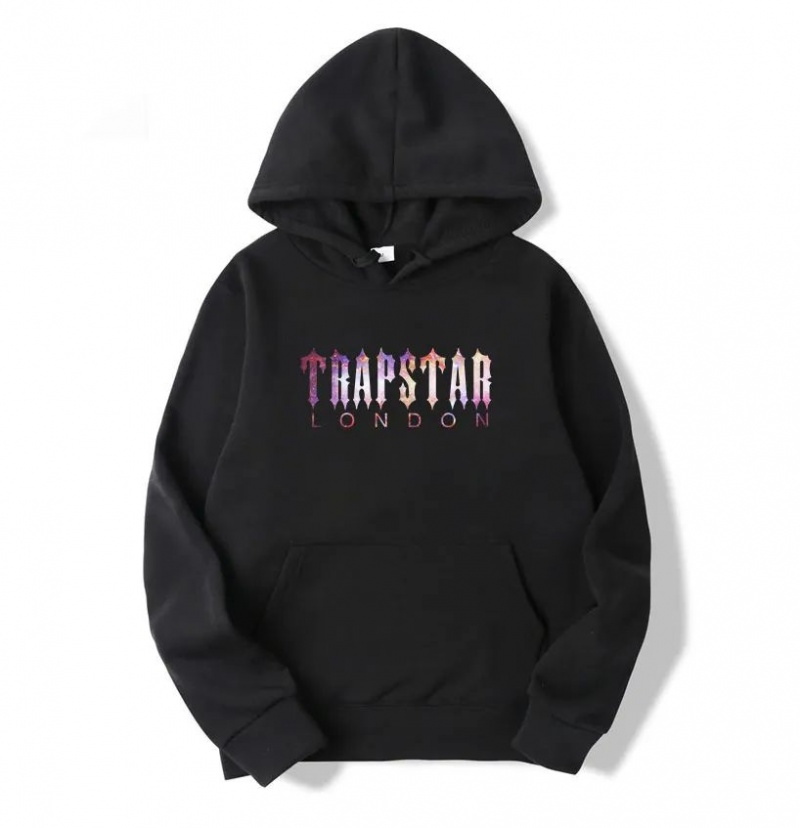 Trapstar London Galaxy メンズ パーカー 黒 | Japan TN68-409