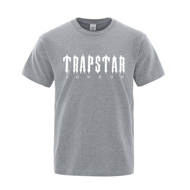 Trapstar London Letter Printed メンズ Tシャツ グレー | Japan QO81-538