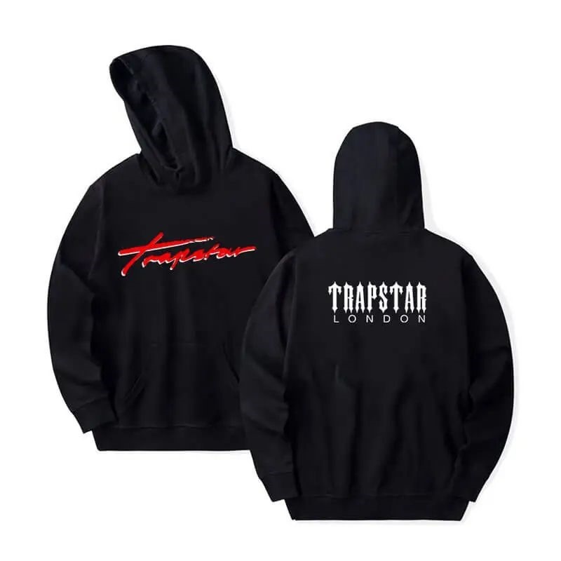 Trapstar London Logo メンズ パーカー 黒 | Japan FZ12-252