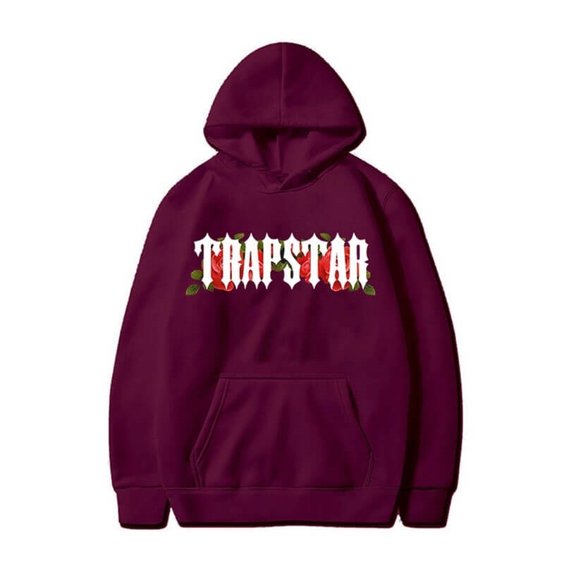 Trapstar Long Sleeve メンズ パーカー ボルドー | Japan KA80-142