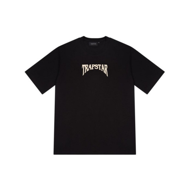 Trapstar Panthera Tee メンズ Tシャツ 黒 | Japan SQ25-409