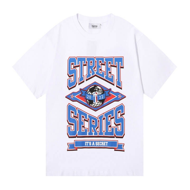 Trapstar Rainbow ストリート Series Tee メンズ Tシャツ 白 | Japan LP94-399