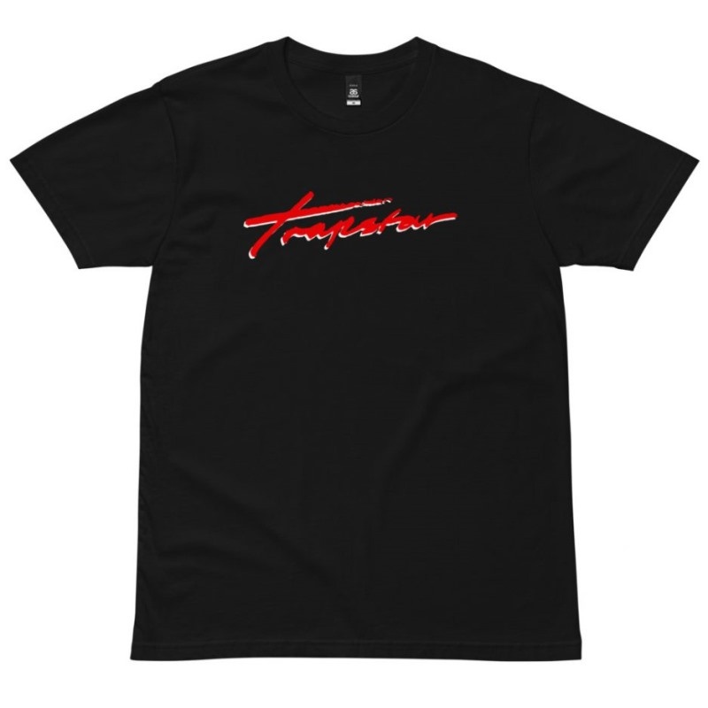 Trapstar Red Logo メンズ Tシャツ 赤 | Japan OB88-374