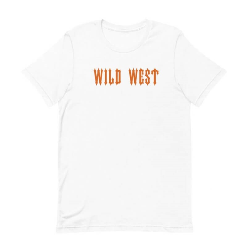 Trapstar Wild West メンズ Tシャツ 白 | Japan SK37-797