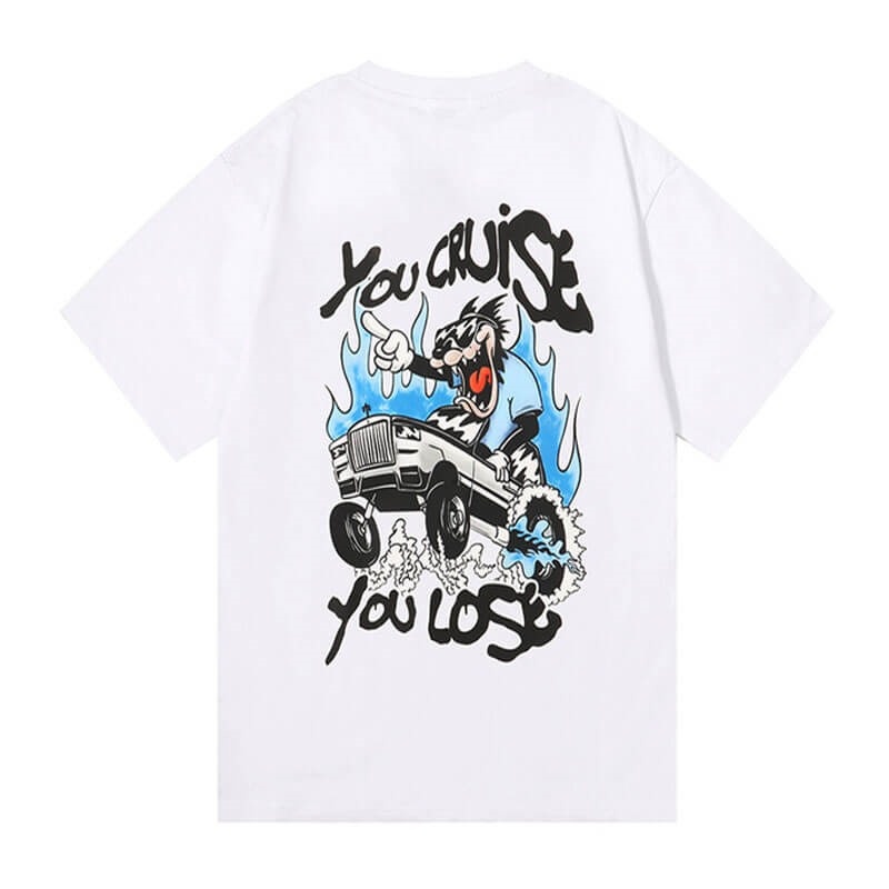 Trapstar You Cruise You Lose Tee メンズ Tシャツ 白 | Japan ER09-492