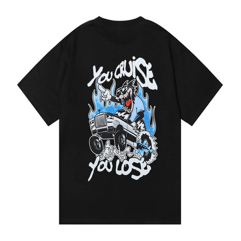 Trapstar You Cruise You Lose Tee メンズ Tシャツ 黒 | Japan IS82-086