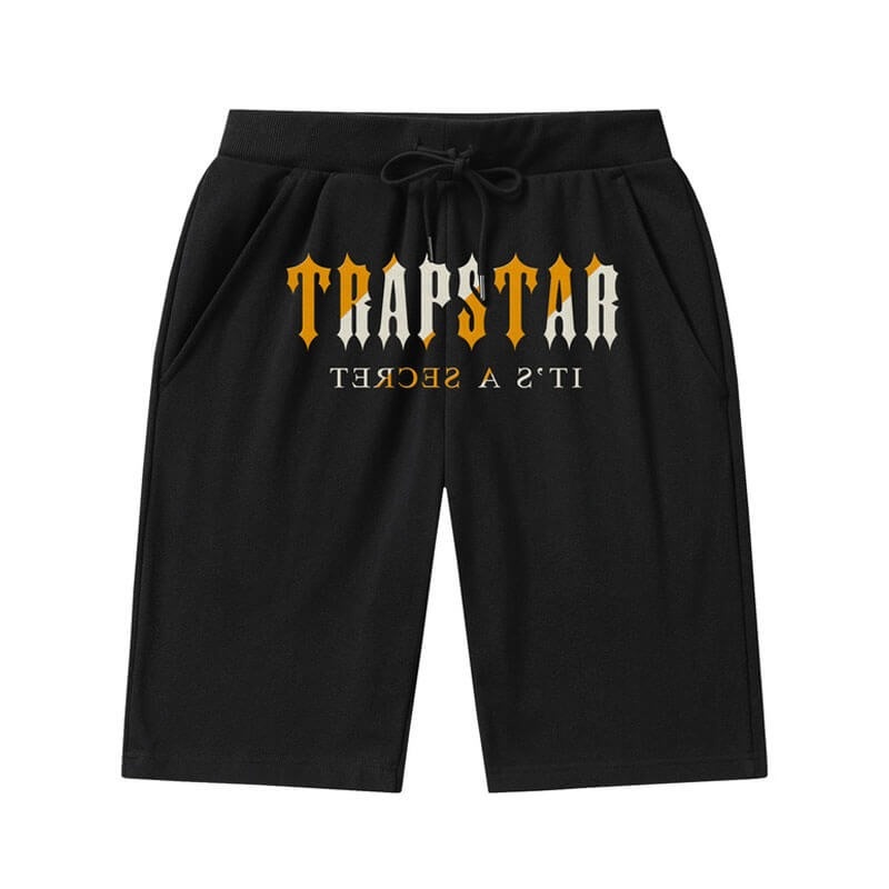 Trapstar 冬の Causal It\'s a Secret メンズ ショートパンツ 黒 | Japan NN20-503